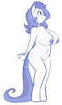  anthro anthrofied big_breasts breasts earth_pony equine fan_character female freckles hi_res horse mammal milky_way_(character) my_little_pony nipples nude pony redintravenous slightly_chubby solo 