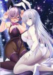  anastasia_(fate/grand_order) bunny_girl fate/grand_order mash_kyrielight okatora 