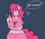  &lt;3 anthro anthrofied big_breasts breasts digital_media_(artwork) earth_pony english_text equine female friendship_is_magic horse huge_breasts hugtastic_pinkie_pie mammal my_little_pony pinkie_pie_(mlp) pony solo somescrub text 