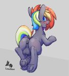  2017 anus balls blush butt digital_media_(artwork) earth_pony equine friendship_is_magic horse krylone loneless-art male mammal my_little_pony nude penis pony simple_background solo 