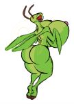  antennae arthropod big_breasts big_butt breasts butt eliot eliot_(heroic_ones) eliot_(heroicones) female heroicones huge_breasts huge_butt hyper hyper_breasts insect kevemperor mantis nipples simple_background sketch smile solo thick_thighs white_background wings 