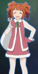  gloves idolmaster santa_costume takatsuki_yayoi twintails 