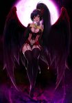  cleavage phonic tagme thighhighs wings 