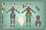  armor cat crimellgrim fantasy feline female mammal model_sheet sheet_(disambiguation) shiku solo 