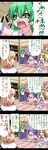  6+girls akabashi_yuusuke alice_margatroid blush breast_envy comic hanyuu highres higurashi_no_naku_koro_ni kagiyama_hina kochiya_sanae moriya_suwako multiple_girls tears touhou translated yasaka_kanako 