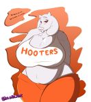  2018 absurd_res anthro big_breasts blush boss_monster breasts caprine cleavage clothed clothing female fur gin-blade goat hi_res hooters horn huge_breasts long_ears looking_at_viewer mammal mature_female mother parent simple_background slightly_chubby solo text thick_thighs top toriel undertale video_games voluptuous white_fur wide_hips 