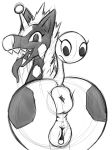  anus butt female feral girafarig greyscale ikakins looking_back monochrome nintendo open_mouth plump_labia pok&eacute;mon pok&eacute;mon_(species) pok&eacute;mon_gold_beta presenting puffy_anus pussy simple_background sketch solo tail_head tongue tongue_out video_games white_background 