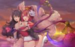  ahri animal_ears cleavage horns league_of_legends tagme tail 