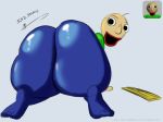  baldi big_butt butt humanoid looking_back nightmare_fuel not_furry plaga ruler what_has_science_done 