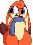  breasts canine disney female fox hybrid invalid_tag lagomorph mammal rabbit screwybadger simple_background starlet thick_thighs zootopia 