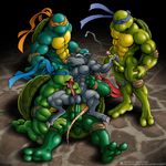  donatello geminisaint leonardo michelangelo raphael splinter teenage_mutant_hero_turtles 