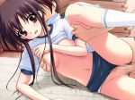  brown_hair censored clothed_sex haramiko kamisaka_mai screencap sex 