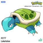  character_name claws closed_mouth creature full_body logo looking_at_viewer no_humans number pokemon pokemon_(creature) pokemon_gsc_beta signature solo transparent_background turtle unnamed_turtle_(pokemon_gsc_beta) urbinator17 watermark web_address 