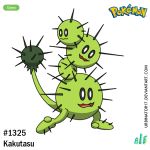  cactus_(pokemon) character_name creature full_body logo multiple_heads no_humans number pokemon pokemon_(creature) pokemon_rgby_beta signature smile solo spikes standing transparent_background urbinator17 watermark web_address 