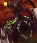  alien drooling female first_person_view gaping_mouth looking_at_viewer mouth_focus mouth_shot open_mouth pippuri saliva starcraft teeth video_games vore zagara zerg zerg_queen 