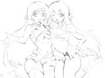  1girl agent_aika artist_request character_request curvy delmo dirty_pair dirty_pair_flash dress female golden_delmo hair_bow hair_ornament hair_ribbon long_hair monochrome multiple_girls petoriyacowa_rie shiny smile thighs uniform wink yuri_(dirty_pair) 