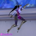  3d blender overwatch tagme widowmaker_(overwatch) 