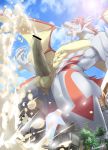  anthro biped censored digital_media_(artwork) dragon hi_res macro male noraneko peeing penis solo urine watersports wings 