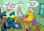  chief_wiggum eleanor_abernathy featured_image great_moaning lou the_simpsons 