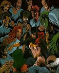  arnold_wesker barbara_gordon batgirl batman dc killer_croc mad_hatter poison_ivy scarecrow scarface two-face 