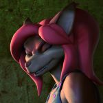  3d_(artwork) anthro canine digital_media_(artwork) female fox lelnopem8 mammal solo source_filmmaker 