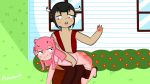  1girl aiko-chan13 brother_and_sister hetero highres incest original self_upload siblings spanked spanking 