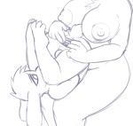  2018 anal anthro anus areola asriel_dreemurr atrolux balls belly big_breasts boss_monster breasts butt caprine claws duo female fur goat incest larger_female long_ears male male/female mammal mother mother_and_son nipples nude parent sex sitting size_difference slightly_chubby smaller_male son spread_anus spreading thick_thighs toe_claws toriel undertale video_games young 