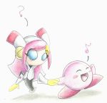  blue_eyes disembodied_hands kirby no_mouth pink_hair susie susie_(kirby) 