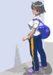  censored exhibitionism futanari o-minato outdoors peeing tracksuit 