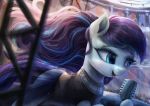  2018 absurd_res clothed clothed_feral clothing coloratura_(mlp) earth_pony equine female feral friendship_is_magic hair hi_res horse long_hair mammal my_little_pony open_mouth pony vanillaghosties 