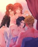  bottomless granblue_fantasy kyuuri lancelot_(granblue_fantasy) male open_shirt percival_(granblue_fantasy) siegfried_(granblue_fantasy) vane_(granblue_fantasy) yaoi 