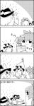  arms_up bow cirno comic commentary_request food greyscale hair_bow hat hat_bow highres holding holding_food ice ice_cream ice_cream_cone ice_wings kirisame_marisa lying monochrome no_humans on_stomach pointing pointing_at_self shaded_face silent_comic smile sparkle tani_takeshi touhou translation_request wings witch_hat yukkuri_shiteitte_ne 