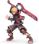  armor male nintendo shulk super_smash_bros. sword transparent_png xenoblade xenoblade_chronicles 