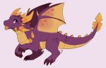  azalea_(pandx) claws dragon female horn pandx red_eyes scalie spyro_the_dragon the_legend_of_spyro video_games western_dragon wings young 