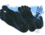  2016 anthro anthrofied barefoot braxia_(artist) equine feet female foot_focus friendship_is_magic hi_res horn humanoid_feet mammal my_little_pony nightmare_moon_(mlp) soles solo toes unicorn 