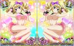  bishop blue_eyes card_(medium) high_school_dxd purple_bow ravel_phenex 