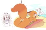  &lt;3 2018 anthro beach bedroom_eyes bikini blush butt canine clothed clothing crossdressing digital_drawing_(artwork) digital_media_(artwork) disney duo elchilenito english_text female fox fur girly half-closed_eyes judy_hopps lagomorph looking_back male male/female mammal nick_wilde nude open_mouth orange_fur presenting presenting_hindquarters presenting_rear rabbit seaside seductive smile swimsuit teeth text thick_thighs tongue wide_hips zootopia 