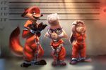  anthro canine clothing dawn_bellwether disney female fox judy_hopps lagomorph lokpik male mammal nick_wilde rabbit source_request zootopia 