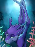  2018 4_toes anthro aquatic_dragon digital_media_(artwork) dragon firetally hybrid solo talan_(talan_strider) toes 