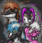  black_fur female fur mammal mika nayrin noisette pink_fur pirox siba skunk 