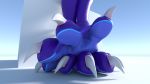  2018 3d_(artwork) 4_toes absurd_res anthro aquatic_dragon blender_(software) chemicalcrux claws digital_media_(artwork) dragon feet foot_fetish foot_focus hi_res paws simple_background soles solo talan_(talan_strider) toe_claws toes webbed_feet white_claws 