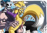  digimon renamon skullmeramon tagme 