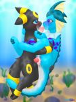  black_fur blue_body blue_eyes cum eeveelution female fur male male/female mammal markings nintendo penetration penis pok&eacute;mon pok&eacute;mon_(species) purple_eyes pussy species: splash_(splishsplat) splishsplat umbreon vaginal vaginal_penetration vaporeon video_games wish_(splishsplat) 