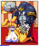  big_breasts big_penis breasts bunnie_rabbot cum cum_in_pussy cum_inside dreamcastzx1 female hedgehog huge_breasts huge_penis lagomorph male mammal muscular penis rabbit sonic_(series) sonic_the_hedgehog sonic_the_werehog werehog 