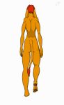  alien animated butt cycle feline female hair mammal mya-at mya-kin nude red_hair remnantwolf walking ysa 