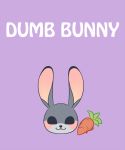  carrot disney english_text female food judy_hopps lagomorph mammal nemirutami pen rabbit simple_background text vegetable zootopia 