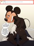  2018 4_toes :d ? anal anal_penetration anthro anthro_on_anthro anus balls barefoot big_ears black_eyes butt canine clothing comment cowgirl_position crossover dialogue disney dog duo english_text erection feet gloves goofy_(disney) half-closed_eyes hand_on_butt hi_res humanoid_feet looking_back looking_down male male/male male_penetrating mammal mario_bros mickey_mouse mouse nearphotison nintendo nude on_top one_eye_closed open_mouth penetration penis presenting presenting_anus presenting_hindquarters question rodent round_ears scalie sex shell sitting smile soles spikes teeth text toes tongue video_games 