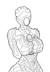  b-9-m-3 big_breasts black_and_white breasts crossgender female humanoid lost_in_space machine monochrome not_furry robot robot_b9 saidra sex titfuck 