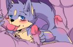  anthro blue_eyes blush canine cub dog gangbang group group_sex handjob imminent_anal male male/male mammal oral orgy penis precum saku1saya seiya_(saku1saya) sex simple_background size_difference young 