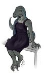  2018 anthro blue_(jurassic_world) clothing dinosaur female jurassic_park jurassic_world raptor theropod zicaneborgen 